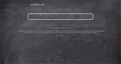 Desktop Screenshot of midibox.de