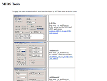 Tablet Screenshot of miostools.midibox.org
